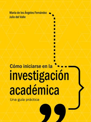 cover image of Cómo iniciarse en la investigación académica